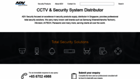 What Advcctv.com.sg website looked like in 2020 (3 years ago)