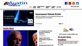 What Austinnews.net website looked like in 2020 (3 years ago)
