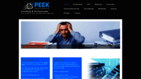What Apeek.nl website looked like in 2020 (3 years ago)