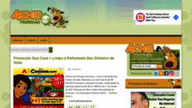 What Acheipromocao.com.br website looked like in 2020 (3 years ago)