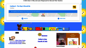 What Akidsheart.com website looked like in 2020 (3 years ago)