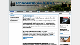 What Aek-pfalz.de website looked like in 2020 (3 years ago)