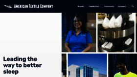 What Americantextile.com website looked like in 2020 (3 years ago)