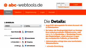 What Abc-webtools.de website looked like in 2020 (3 years ago)