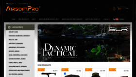 What Airsoftpro.cz website looked like in 2020 (3 years ago)