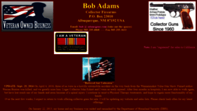 What Adamsguns.com website looked like in 2020 (3 years ago)