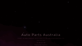 What Autopartsaus.com website looked like in 2020 (3 years ago)