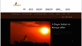 What Africansermonsafaris.com website looked like in 2020 (3 years ago)