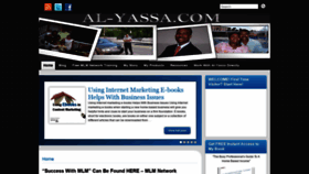 What Al-yassa.com website looked like in 2020 (3 years ago)