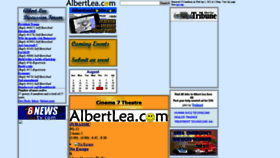 What Albertlea.com website looked like in 2020 (3 years ago)