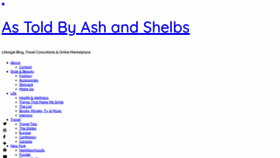 What Astoldbyashandshelbs.com website looked like in 2020 (3 years ago)