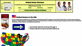 What All-doctors.org website looked like in 2020 (3 years ago)