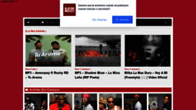 What Alofokemusic.com website looked like in 2020 (3 years ago)