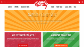 What Americancandy.de website looked like in 2020 (3 years ago)