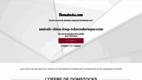 What Amicale-chien-loup-tchecoslovaque.com website looked like in 2020 (3 years ago)