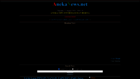 What Anekanews.net website looked like in 2020 (3 years ago)
