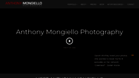What Anthonymongiello.com website looked like in 2020 (3 years ago)
