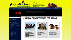 What Aquanatura.es website looked like in 2020 (3 years ago)