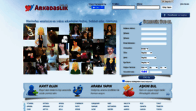 What Arkadaslik.com website looked like in 2020 (3 years ago)