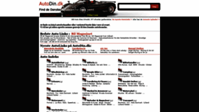 What Autodin.dk website looked like in 2020 (3 years ago)