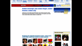 What Avatare.info-heaven.ro website looked like in 2020 (3 years ago)