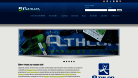 What Athlon-esportes.com website looked like in 2020 (3 years ago)