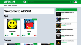 What Apksim.com website looked like in 2020 (3 years ago)