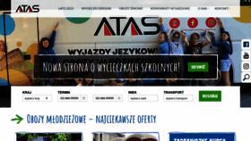 What Atas.pl website looked like in 2020 (3 years ago)