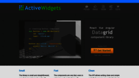 What Activewidgets.com website looked like in 2020 (3 years ago)