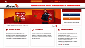 What Albarakabank.net.tn website looked like in 2020 (3 years ago)