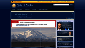 What Alaska.gov website looked like in 2020 (4 years ago)