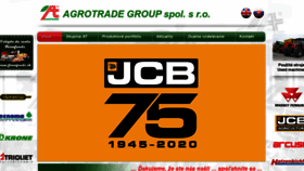 What Agrotradegroup.sk website looked like in 2020 (3 years ago)