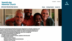 What Adventistmembership.org website looked like in 2020 (3 years ago)