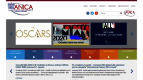 What Anica.it website looked like in 2020 (3 years ago)
