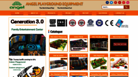 What Angelplayground.com website looked like in 2020 (3 years ago)