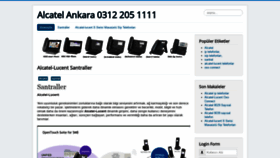What Alcatelankara.com website looked like in 2020 (3 years ago)