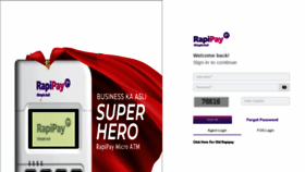 What Agent.rapipay.com website looked like in 2020 (3 years ago)