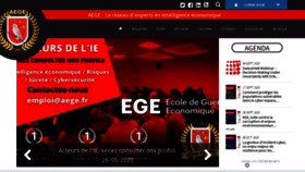 What Aege.fr website looked like in 2020 (3 years ago)