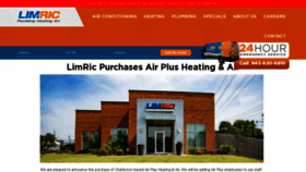 What Airplusllc.com website looked like in 2020 (3 years ago)