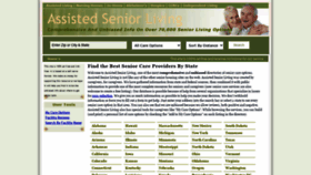What Assistedseniorliving.net website looked like in 2020 (3 years ago)