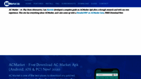 What Acmarket.biz website looked like in 2020 (3 years ago)