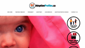 What Adoptionprofiles.ca website looked like in 2020 (3 years ago)