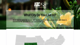 What Abcpest.com website looked like in 2020 (3 years ago)