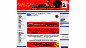What Acervoclube.com website looked like in 2020 (3 years ago)