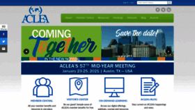 What Aclea.org website looked like in 2020 (3 years ago)
