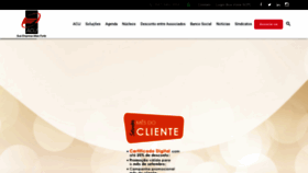 What Acij.com.br website looked like in 2020 (3 years ago)