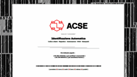 What Acse.com website looked like in 2020 (3 years ago)
