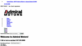 What Admiralmotors.com website looked like in 2020 (3 years ago)