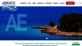 What Adriaticlifestyle.com website looked like in 2020 (3 years ago)