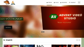 What Adventvideo.hu website looked like in 2020 (3 years ago)